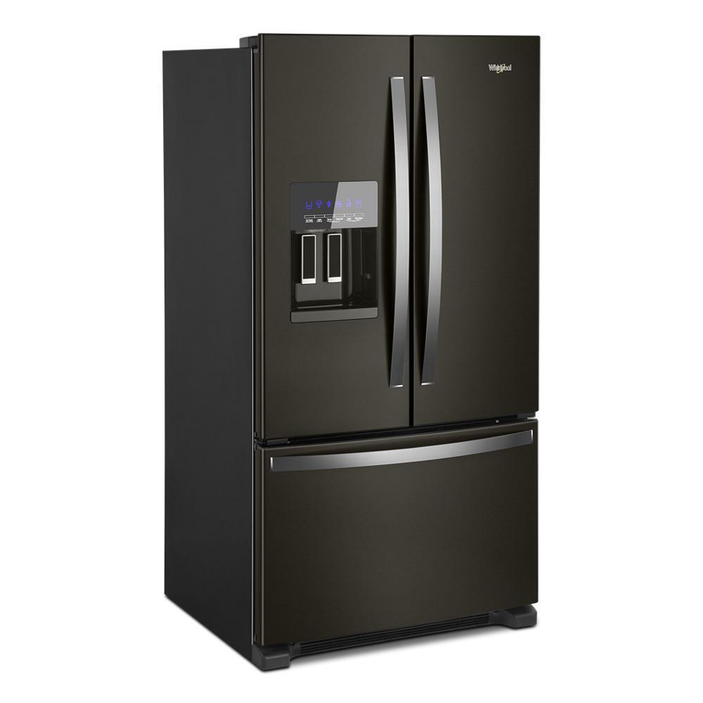 Whirlpool 36-inch Wide French Door Refrigerator in Fingerprint-Resistant Stainless Steel - 25 cu. ft.