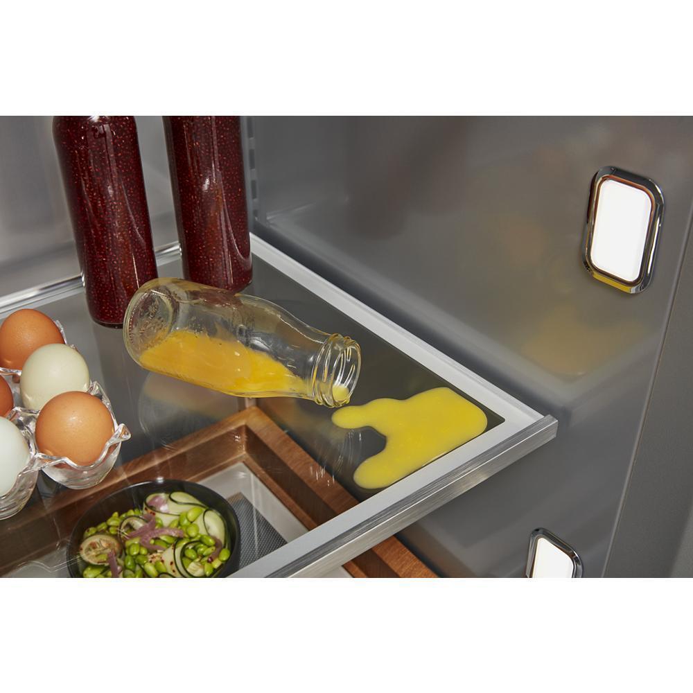 Kitchenaid KBSN708MPS 30 Cu. Ft. 48" Built-In Side-by-Side Refrigerator with PrintShield™ Finish