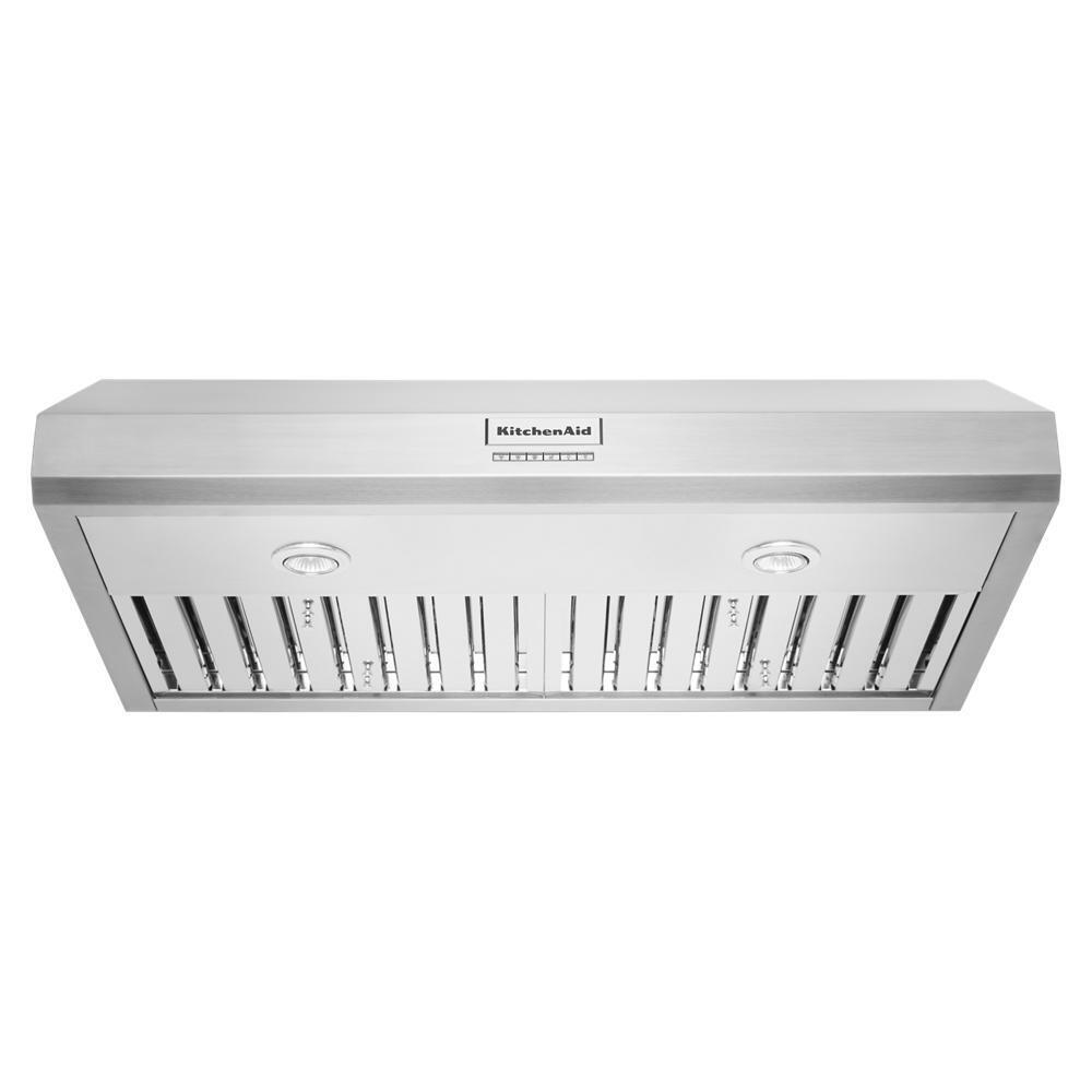 Kitchenaid KVUC606KSS 36" 585 CFM Motor Class Commercial-Style Under-Cabinet Range Hood System