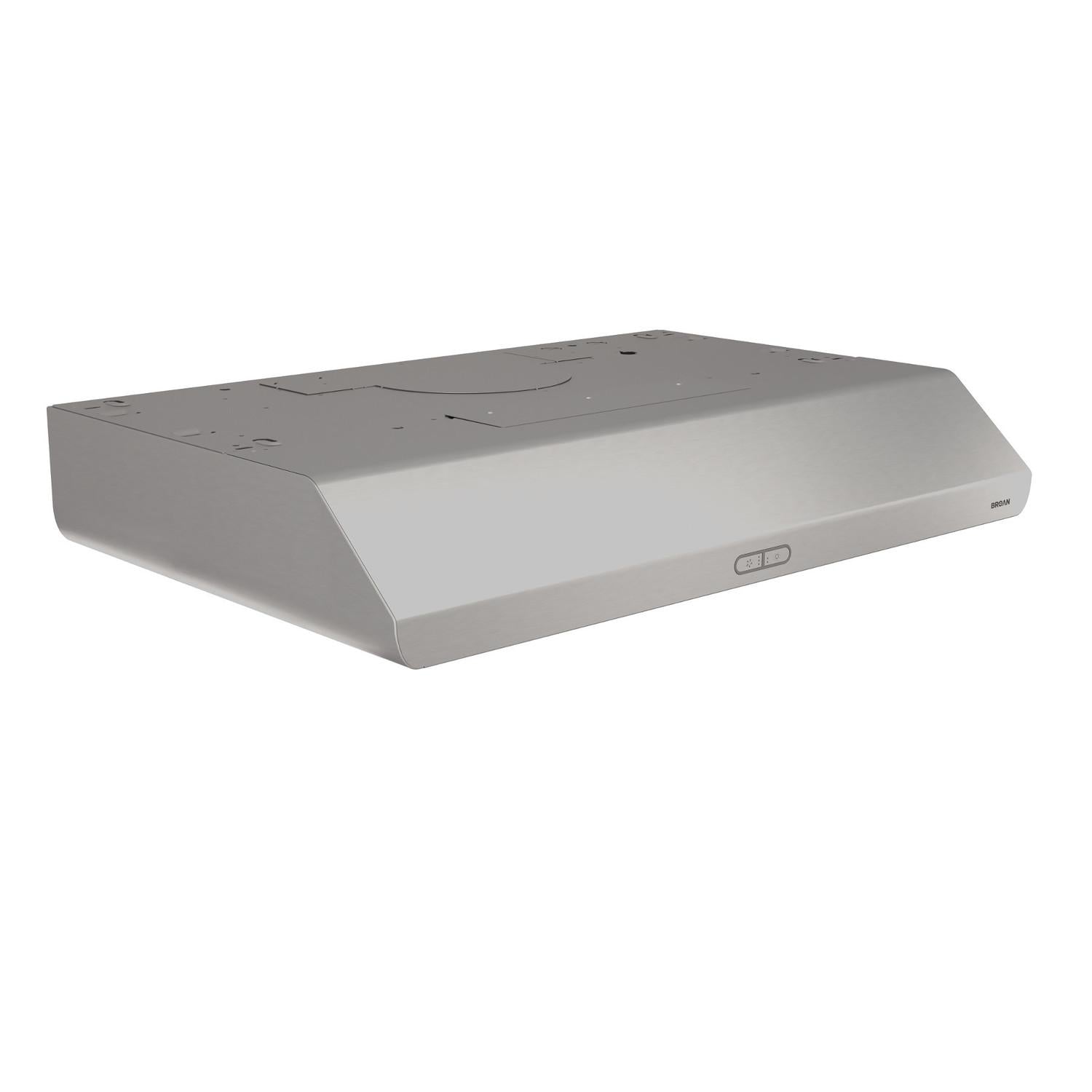 Broan BKDB130SS **DISCONTINUED** Broan® 30-Inch Convertible Under-Cabinet Range Hood, 300 Max Blower CFM, Stainless Steel