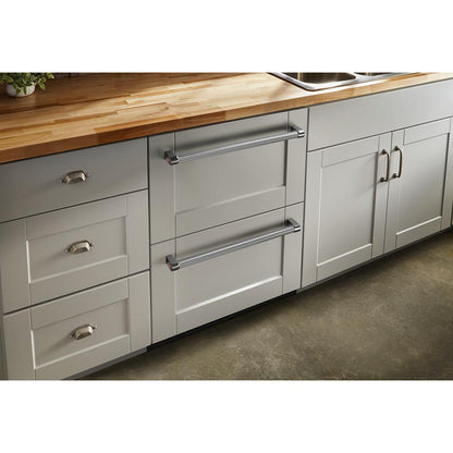 Kitchenaid KUDR204KPA 24" Panel-Ready Undercounter Double-Drawer Refrigerator