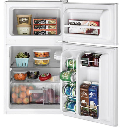 GE® ENERGY STAR® Double-Door Compact Refrigerator