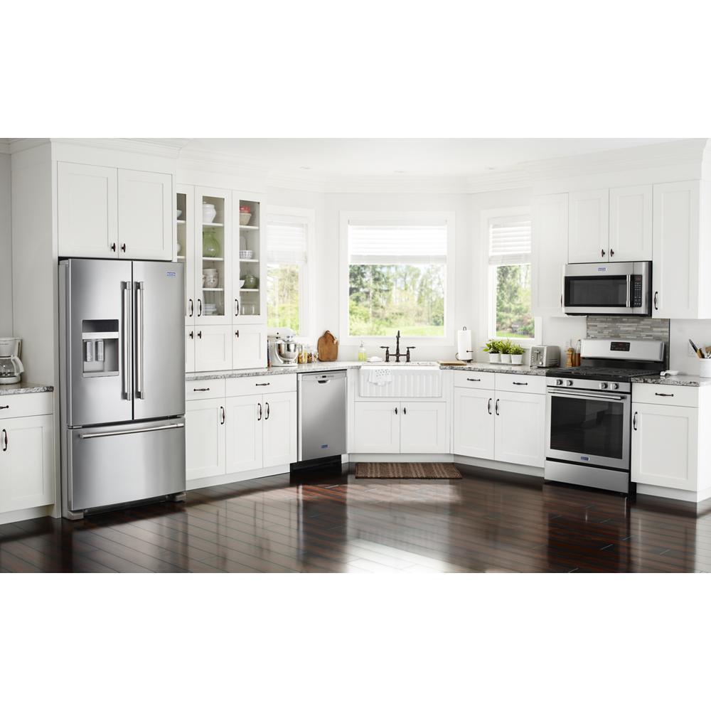 Maytag 36- Inch Wide French Door Refrigerator with PowerCold® Feature - 25 Cu. Ft.