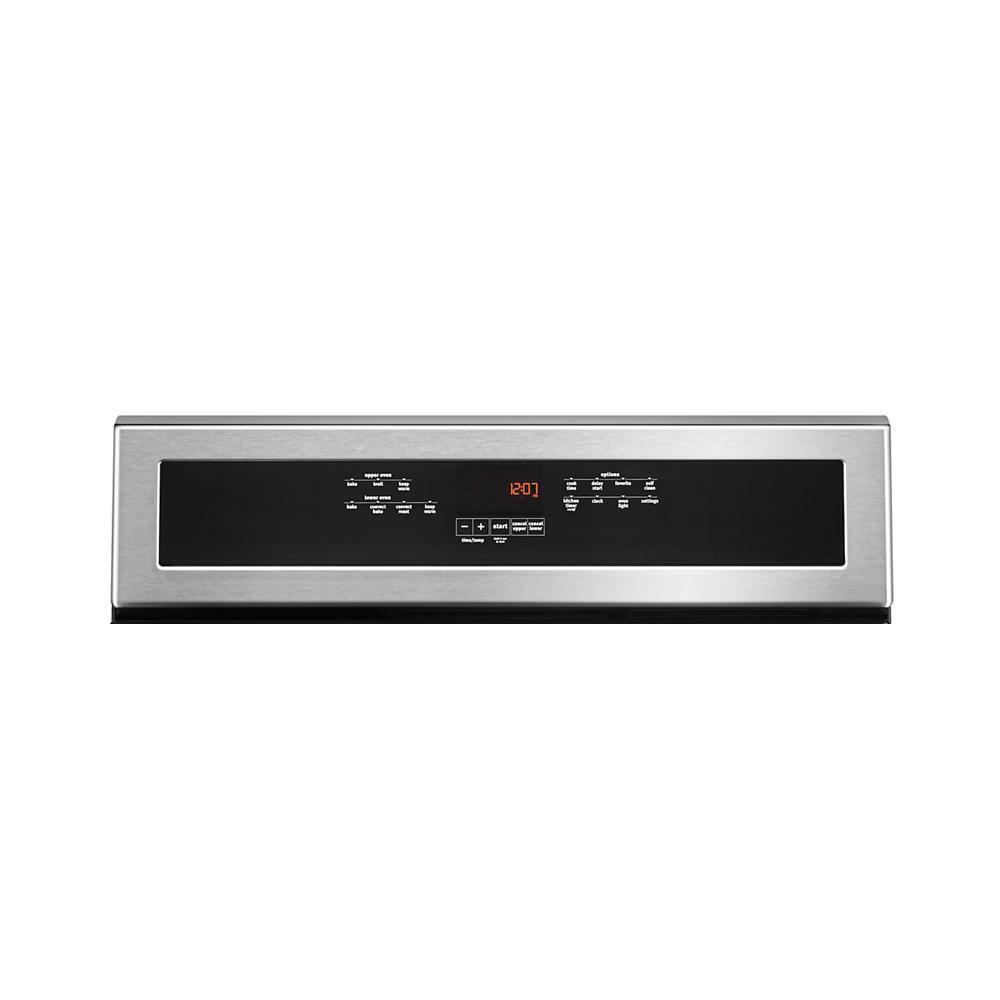 Maytag MGT8800FZ 30-Inch Wide Double Oven Gas Range With True Convection - 6.0 Cu. Ft.