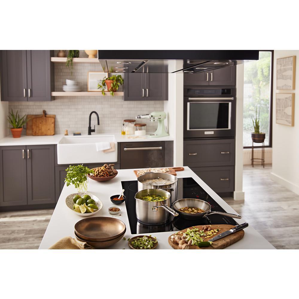 Kitchenaid KCIG550JBL 30-Inch 5-Element Sensor Induction Cooktop