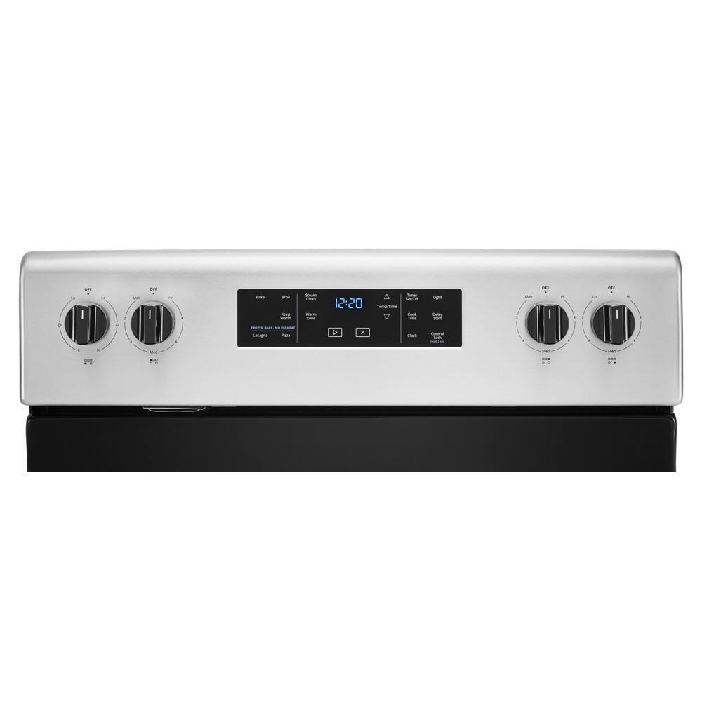 Whirlpool 5.3 cu. ft. Whirlpool® electric range with Frozen Bake™ technology