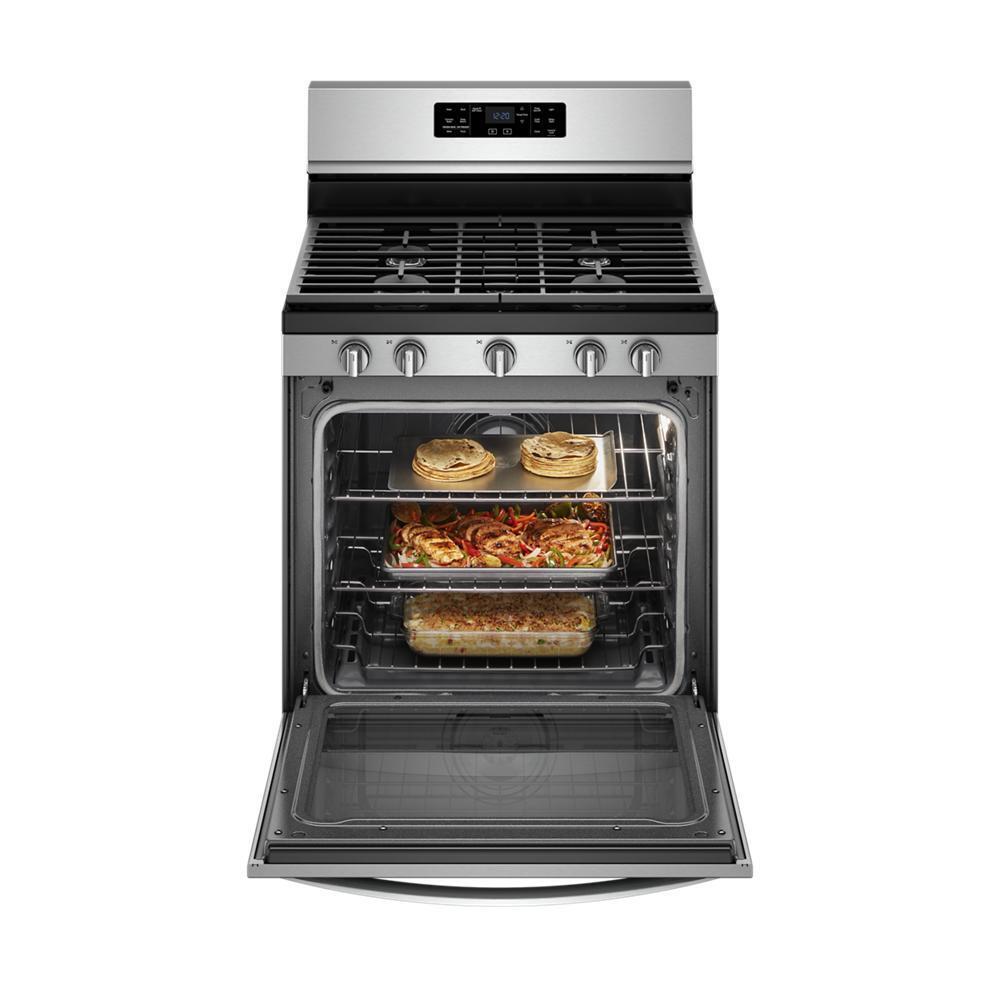 Whirlpool 5.8 cu. ft. Freestanding Gas Range with Frozen Bake™ Technology