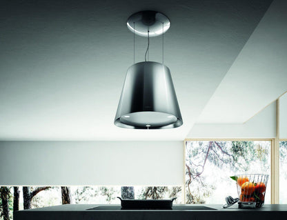 Elica EES320SS EASY Island Range Hood 20 1/4 wide - 350CFM