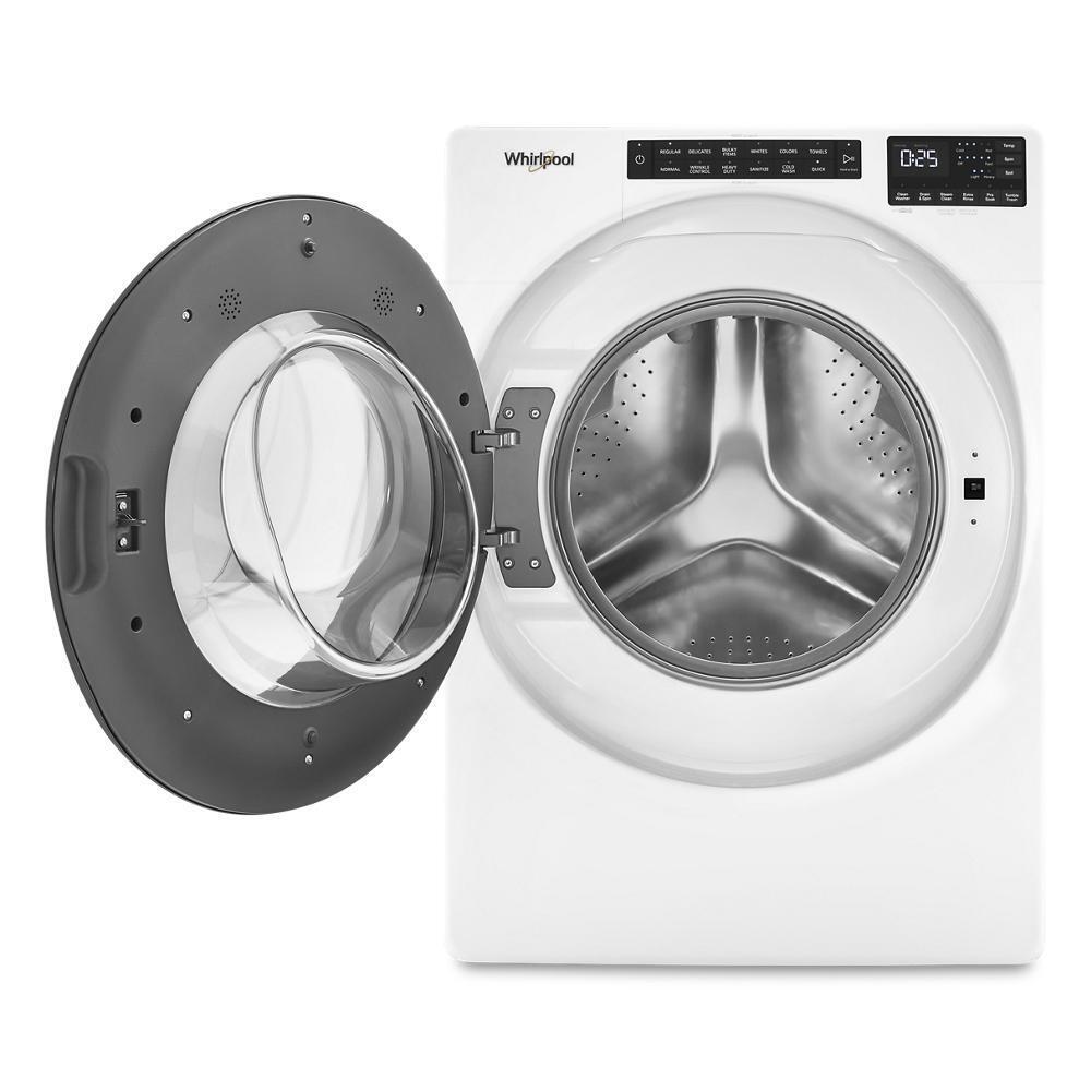 Whirlpool WFW6605MW 5.0 Cu. Ft. Front Load Washer with Quick Wash Cycle