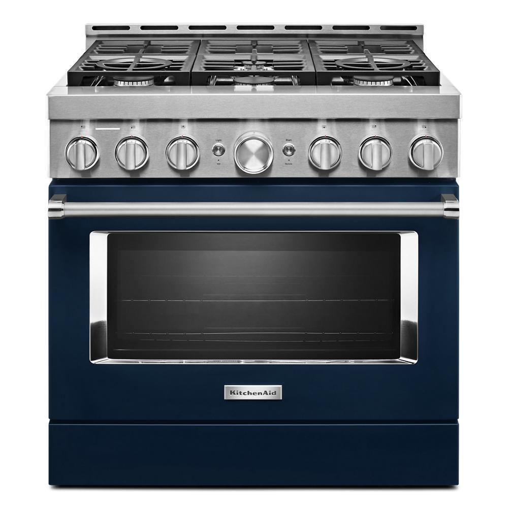 KFGC506JIB KitchenAid® 36'' Smart Commercial-Style Gas Range with 6 Burners