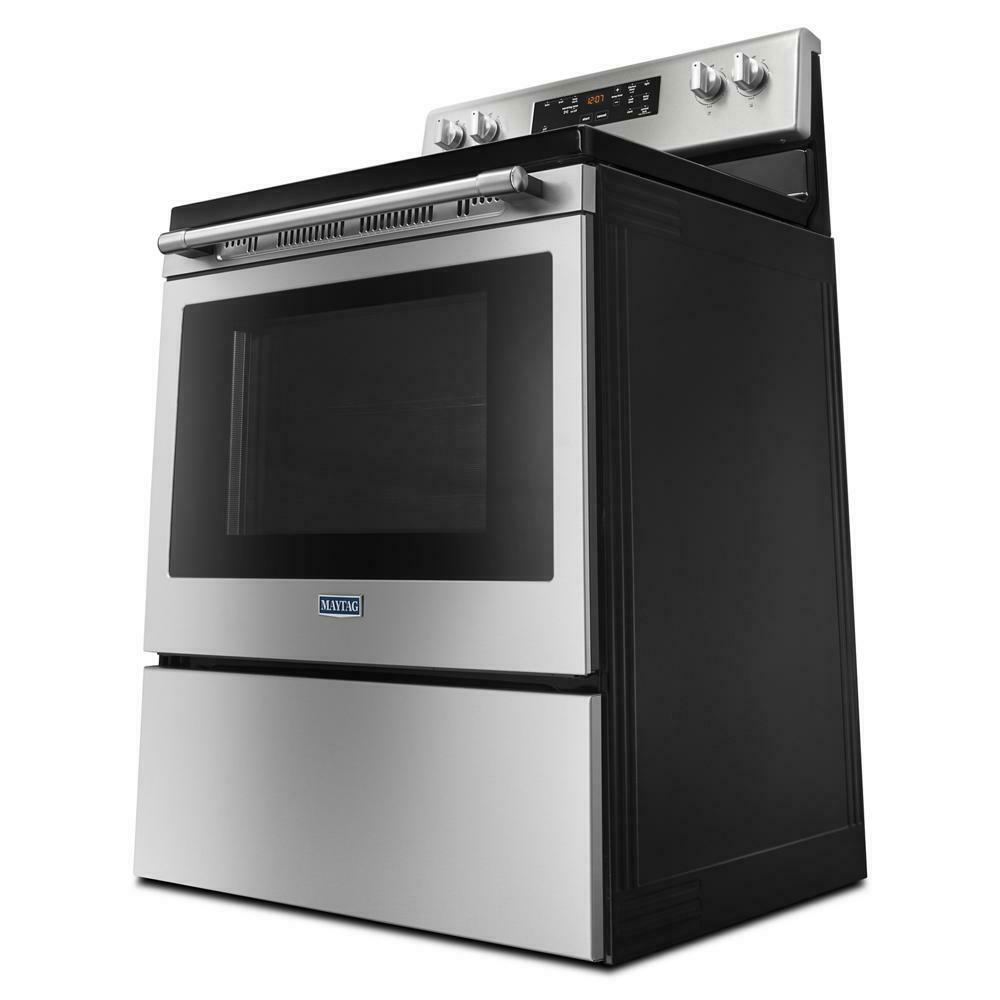 Maytag 30-Inch Wide Electric Range With Shatter-Resistant Cooktop - 5.3 Cu. Ft.