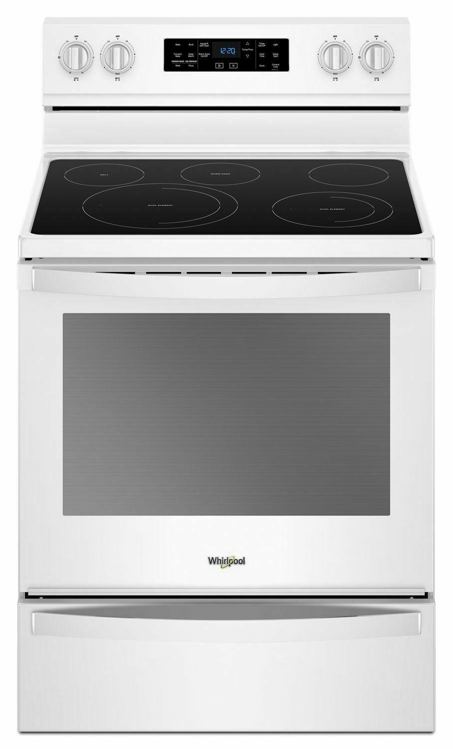 Whirlpool 6.4 cu. ft. Freestanding Electric Range with Frozen Bake™ Technology