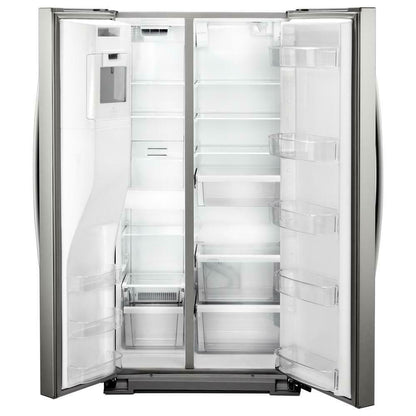 Whirlpool WRS571CIHZ 36-inch Wide Counter Depth Side-by-Side Refrigerator - 21 cu. ft.