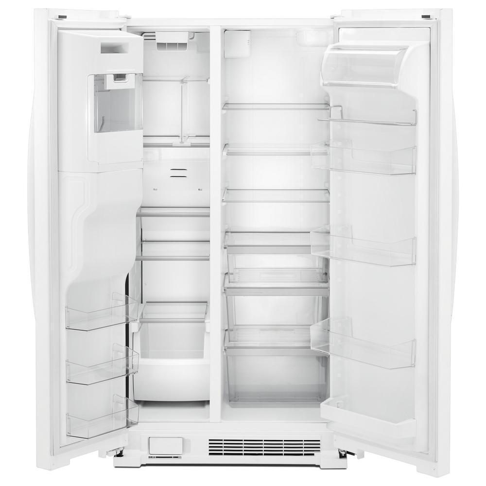 Whirlpool WRS555SIHW 36-inch Wide Side-by-Side Refrigerator - 25 cu. ft.