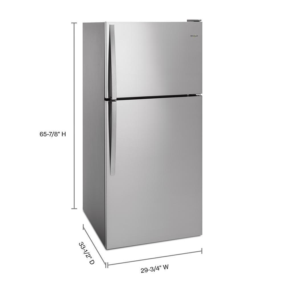 Whirlpool WRT318FMDM 30-inch Wide Top Freezer Refrigerator - 18 cu. ft.