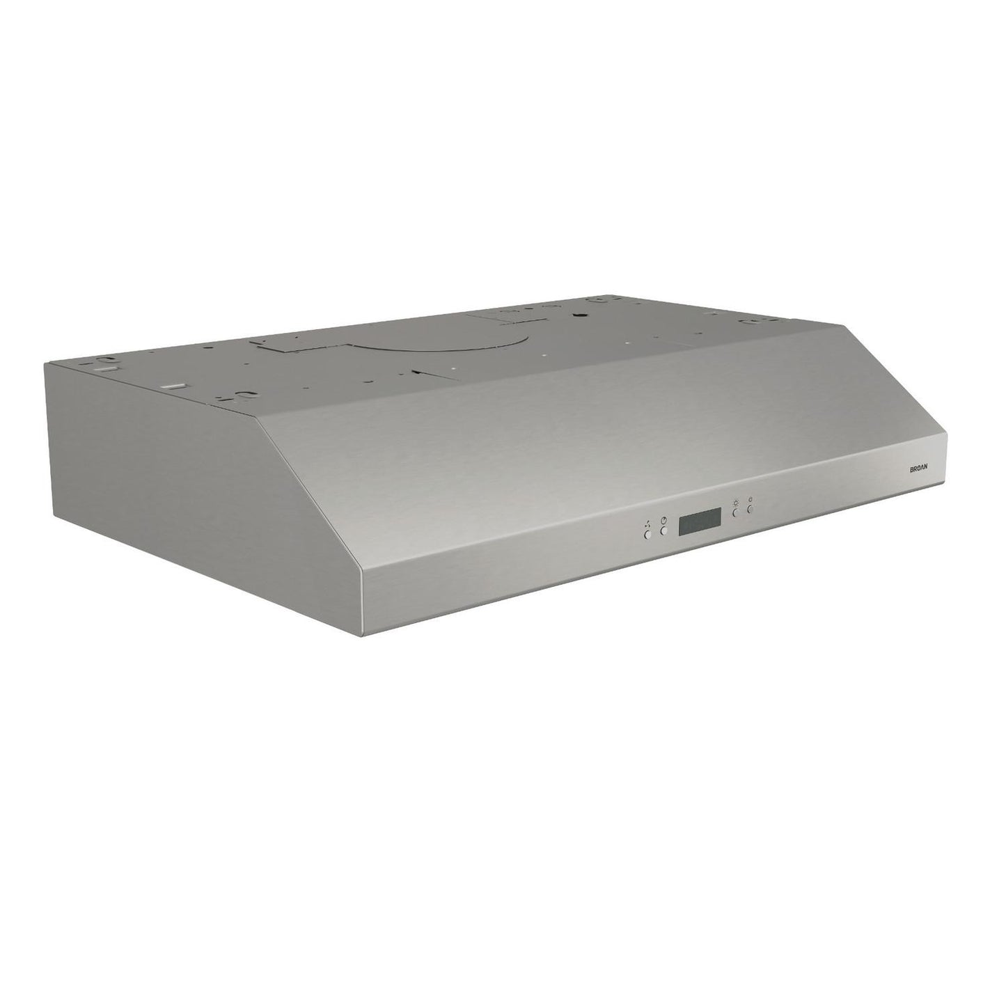 BCDJ136SS Broan® Glacier 36-Inch Convertible Under-Cabinet Range Hood, 450 Max Blower CFM, Stainless Steel