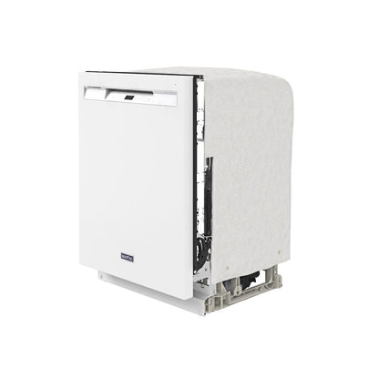 Maytag MDB4949SKW 24 Front Control Dishwasher with Dual Power Filtration and PowerBlast® Cycle - 50 dBA