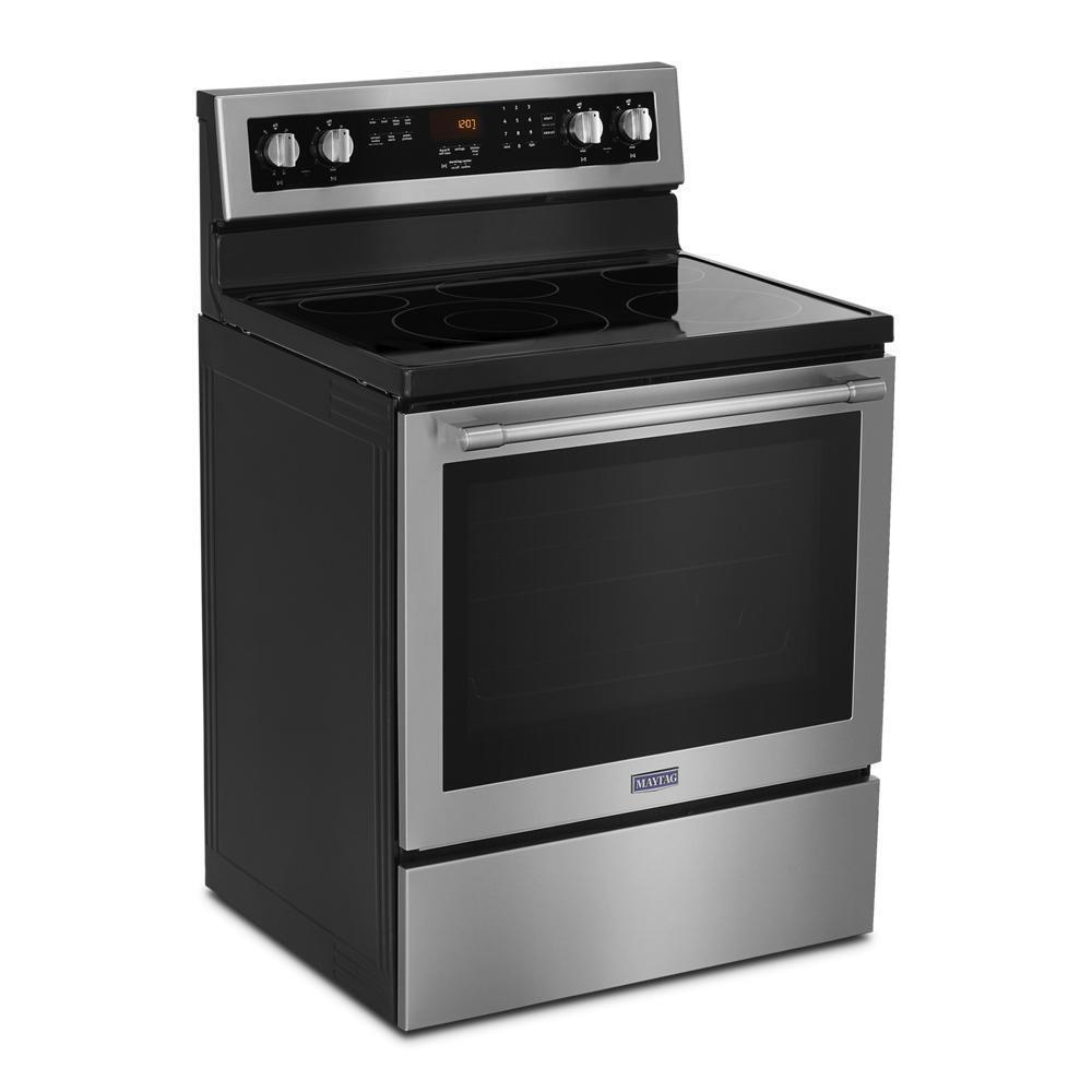 Maytag 30-Inch Wide Electric Range With True Convection And Power Preheat - 6.4 Cu. Ft.