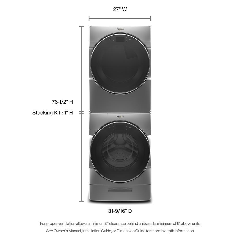 Whirlpool WFW862CHC 4.3 cu. ft. Closet-Depth Front Load Washer with Load & Go™ XL Dispenser