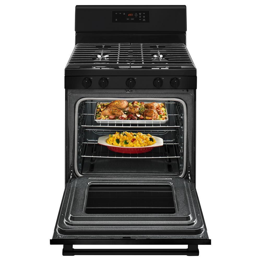 Maytag 30-inch Wide Gas Range With 5th Oval Burner - 5.0 Cu. Ft.