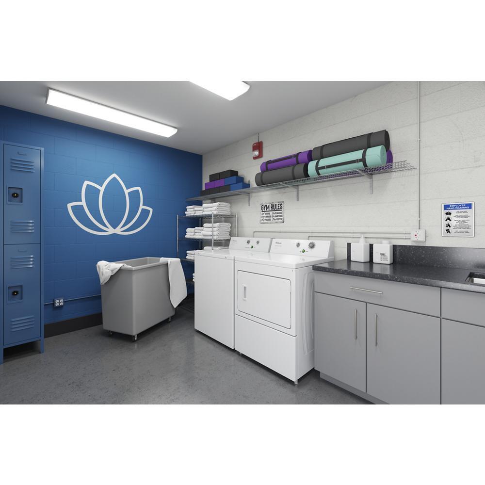 Whirlpool CEM2795JQ Commercial Electric Super-Capacity Dryer, Non-Coin