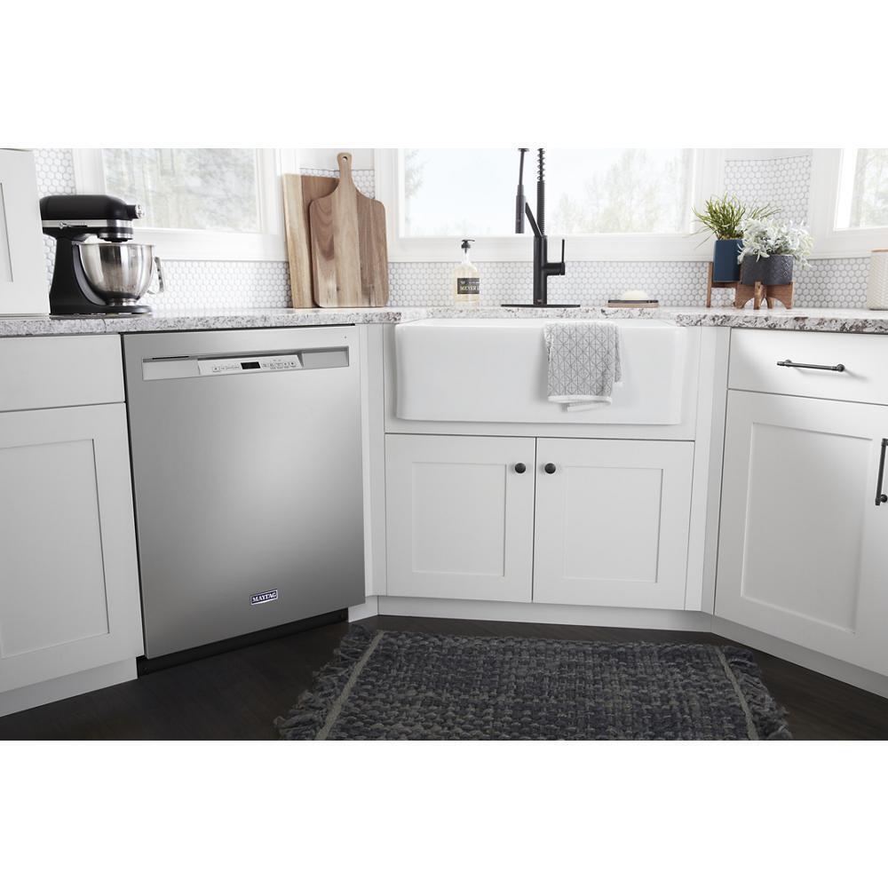Maytag MDB4949SKZ 24 Front Control Dishwasher with Dual Power Filtration and PowerBlast® Cycle - 50 dBA