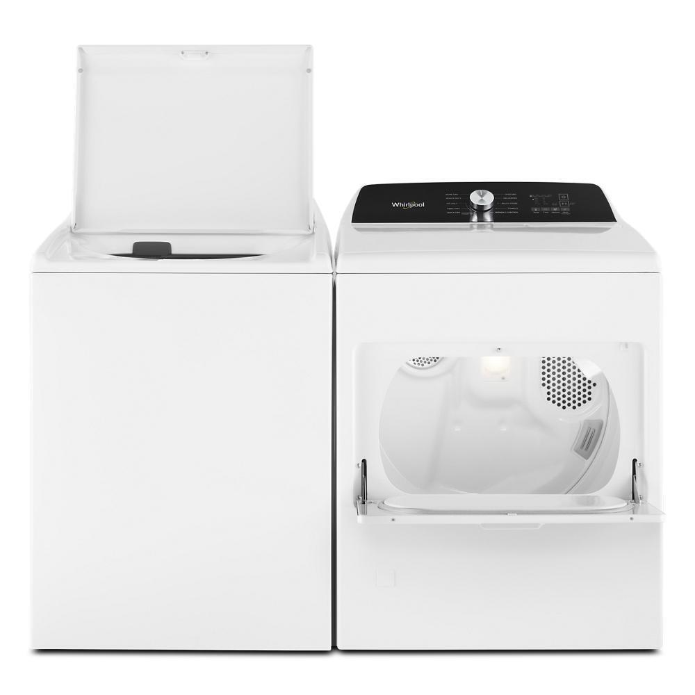 Whirlpool WGD5010LW 7.0 Cu. Ft. Top Load Gas Moisture Sensing Dryer