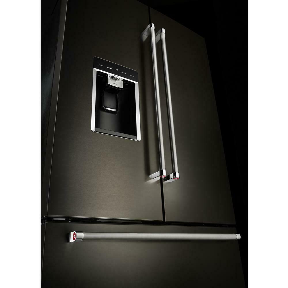 Kitchenaid KRFC704FBS 23.8 cu. ft. 36" Counter-Depth French Door Platinum Interior Refrigerator with PrintShield™ Finish