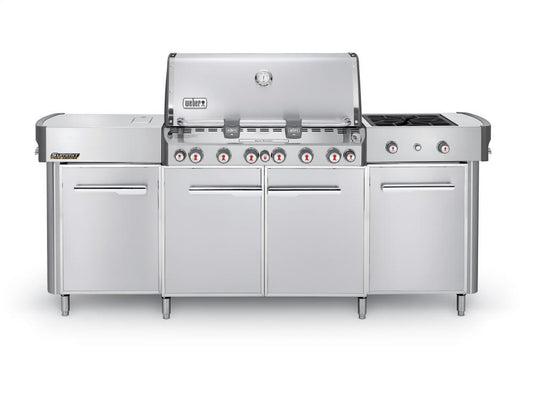 SUMMIT® GRILL CENTER LP GAS - STAINLESS STEEL