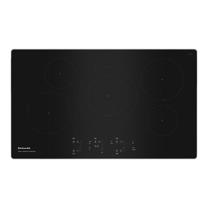 Kitchenaid KCIG556JSS 36-Inch 5-Element Sensor Induction Cooktop