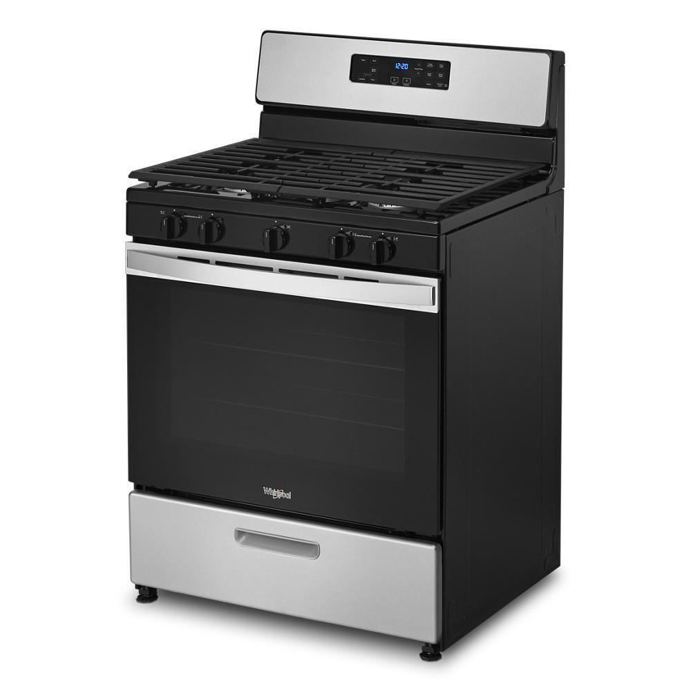 Whirlpool 5.1 Cu. Ft. Freestanding Gas Range with Edge to Edge Cooktop