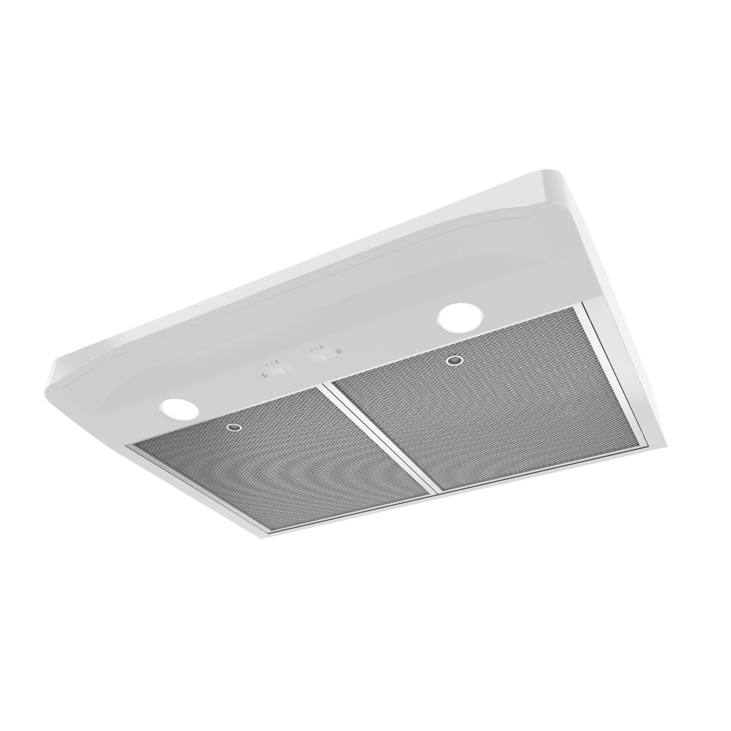 ALT130WW Broan® Elite 30-Inch Convertible Under-Cabinet Range Hood, White