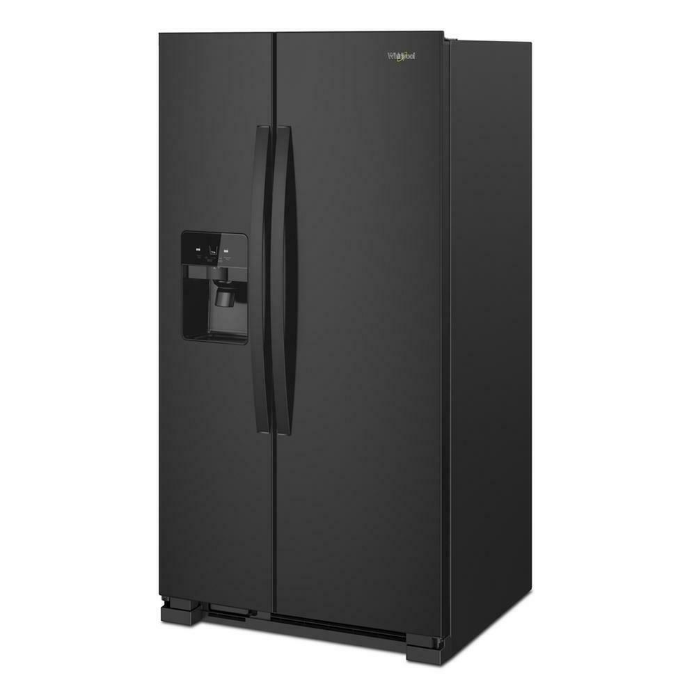 Whirlpool WRS321SDHB 33-inch Wide Side-by-Side Refrigerator - 21 cu. ft.