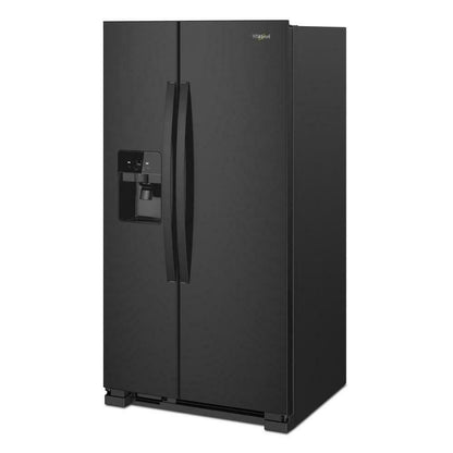 Whirlpool WRS321SDHB 33-inch Wide Side-by-Side Refrigerator - 21 cu. ft.