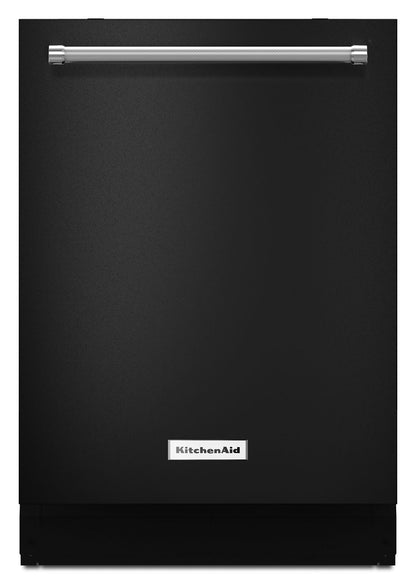 44 dBA Dishwasher with Dynamic Wash Arms - Black