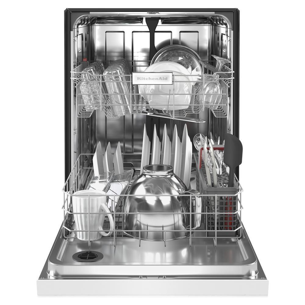 Kitchenaid KDFE104KWH Two-Rack Dishwasher with 30+ Total Wash Jets, 47 dBA