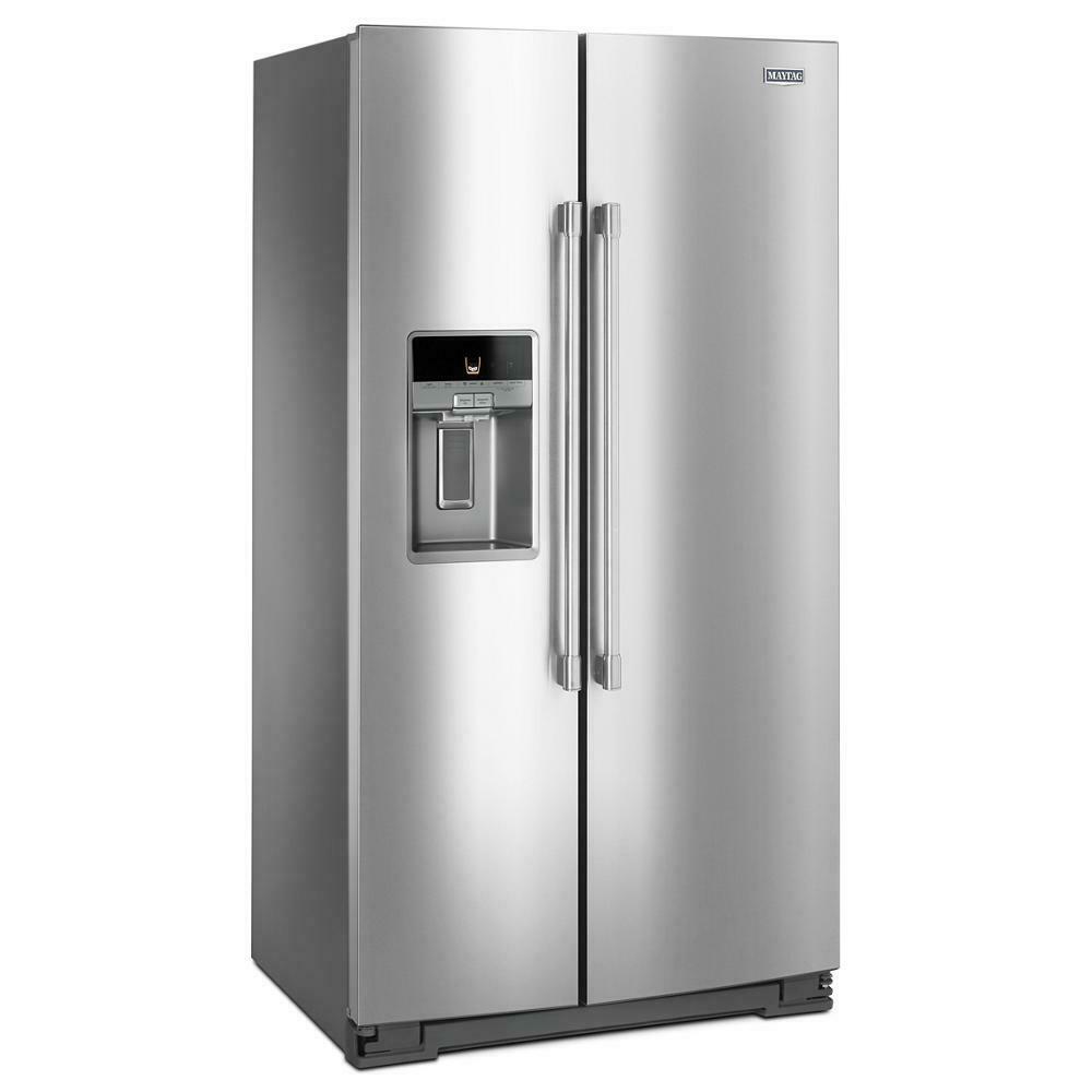 Maytag MSC21C6MFZ 36- Inch Wide Counter Depth Side-by-Side Refrigerator- 21 Cu. Ft.