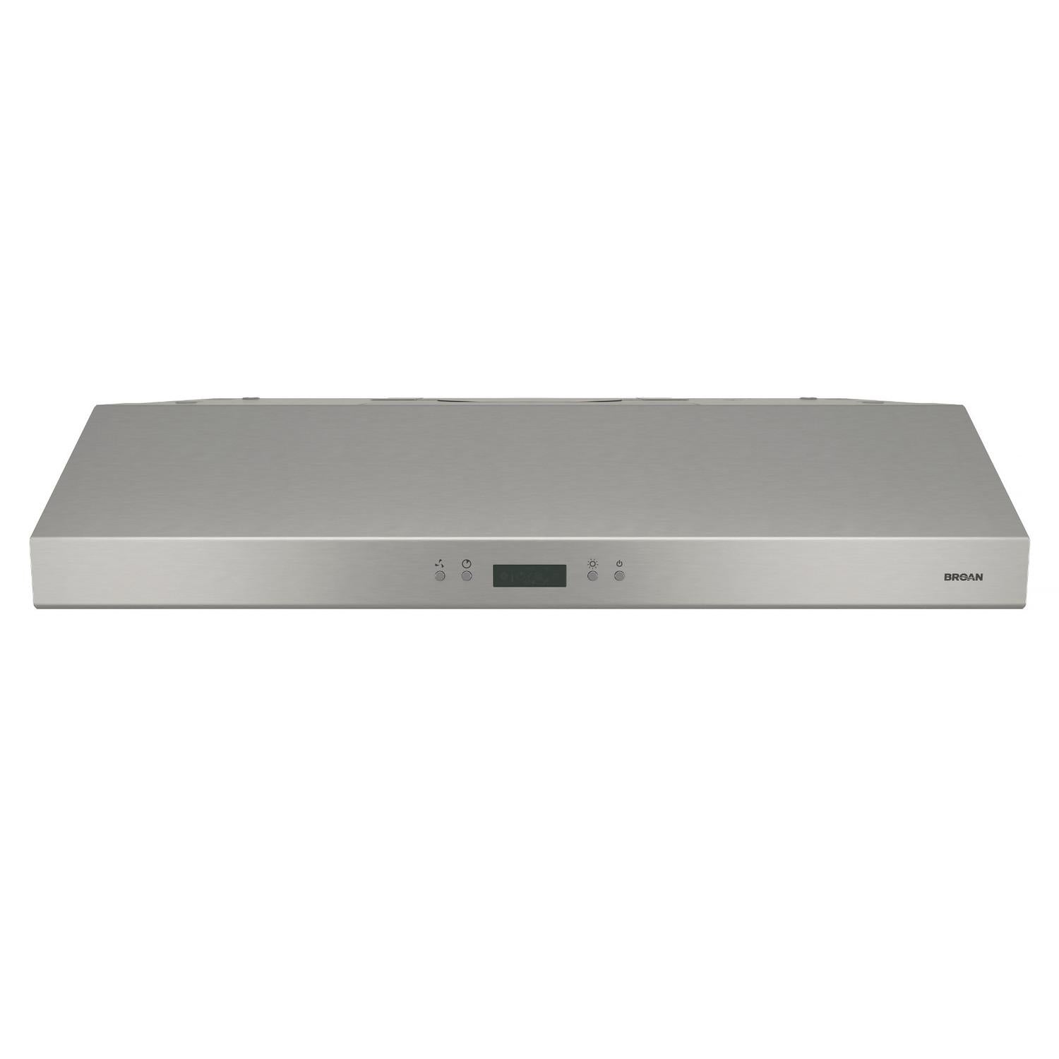 Broan Glacier 30-Inch 450 Max Blower CFM 5.5 Sones Stainless Steel Range Hood