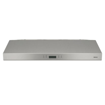 BCDJ136SS Broan® Glacier 36-Inch Convertible Under-Cabinet Range Hood, 450 Max Blower CFM, Stainless Steel