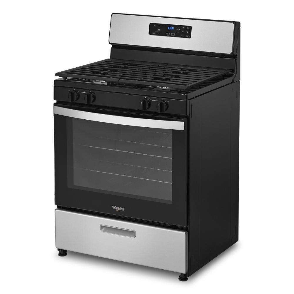 Whirlpool WFG320M0MS 5.1 Cu. Ft. Freestanding Gas Range with Broiler Drawer