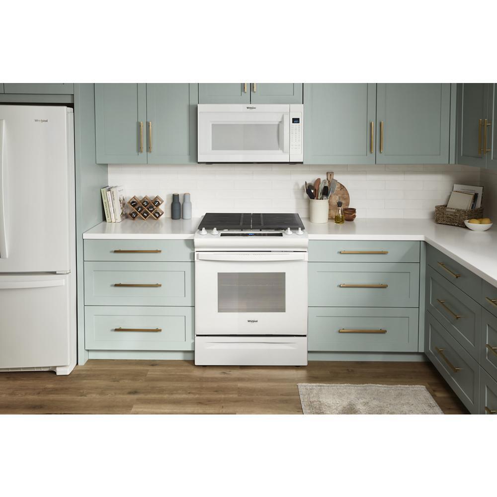 Whirlpool WEG515S0LW 5.0 Cu. Ft. Whirlpool® Gas Range with Frozen Bake™ Technology