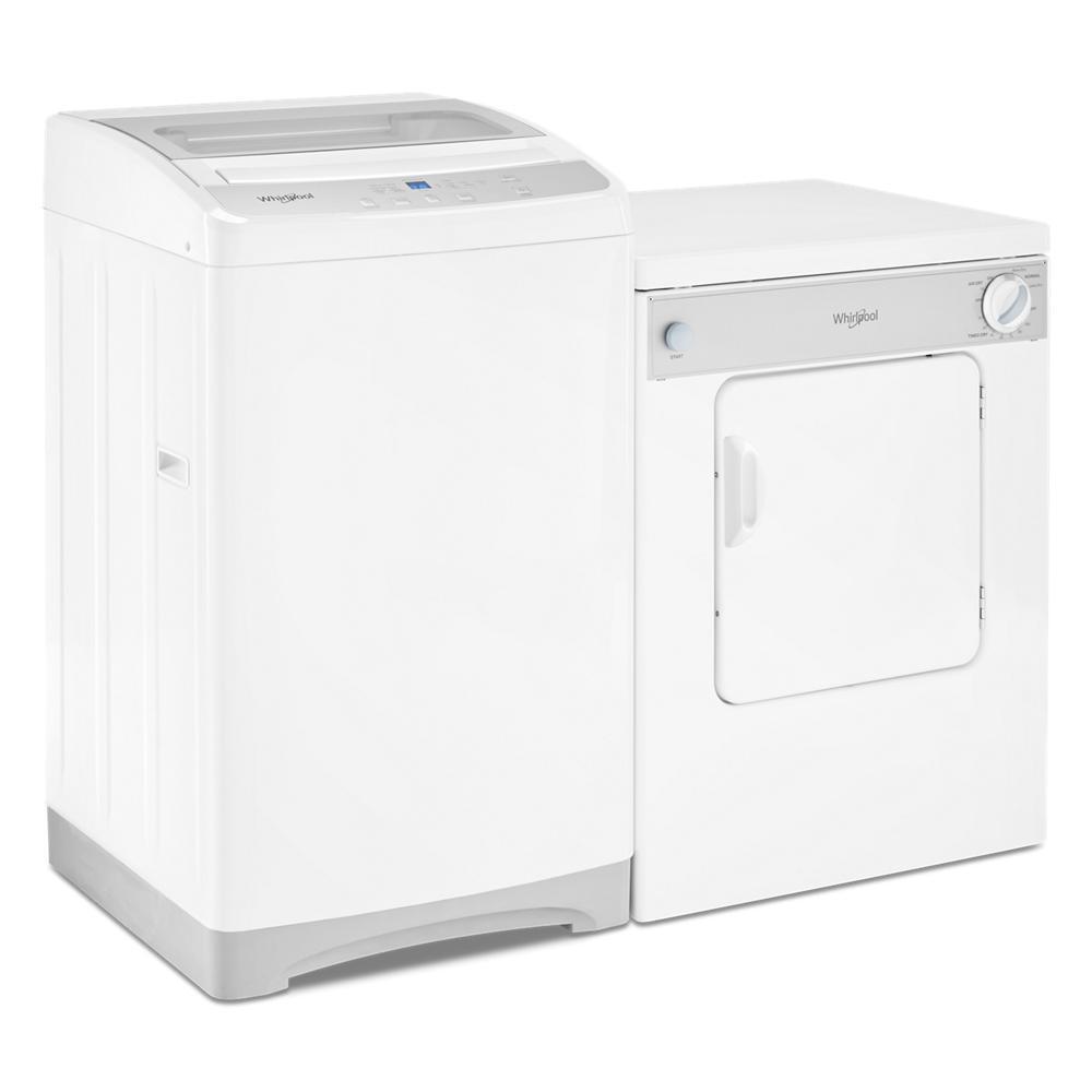 Whirlpool WTW2000HW 1.6 cu. ft. Compact Top Load Washer with Flexible Installation