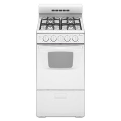 Amana 20-inch Gas Range with Compact Oven Capacity