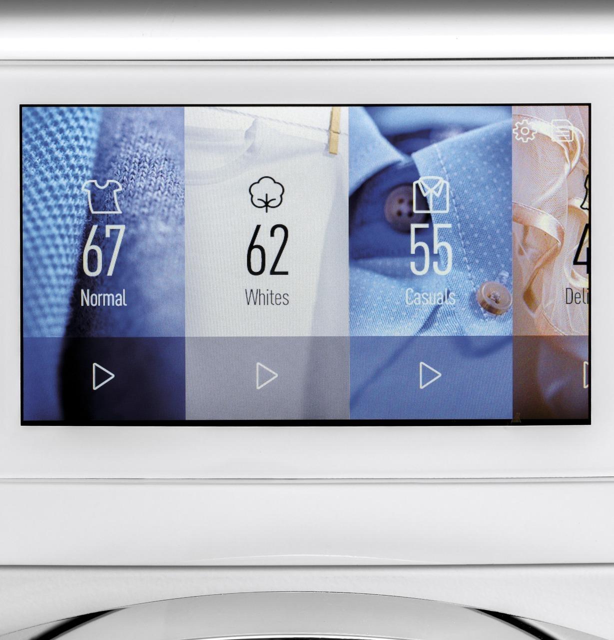 QFW150SSNWW Haier ENERGY STAR® 2.4 Cu. Ft. Smart Frontload Washer