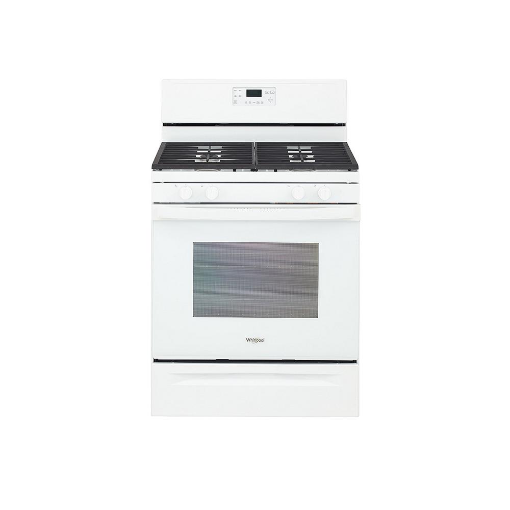 5.0 cu. ft. Whirlpool® gas range with SpeedHeat™ burner