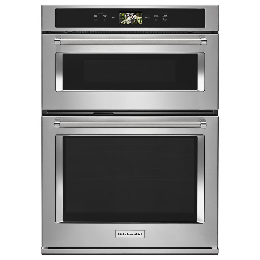 Kitchenaid KOCE900HSS Smart Oven+ 30" Combination Oven with Powered Attachments