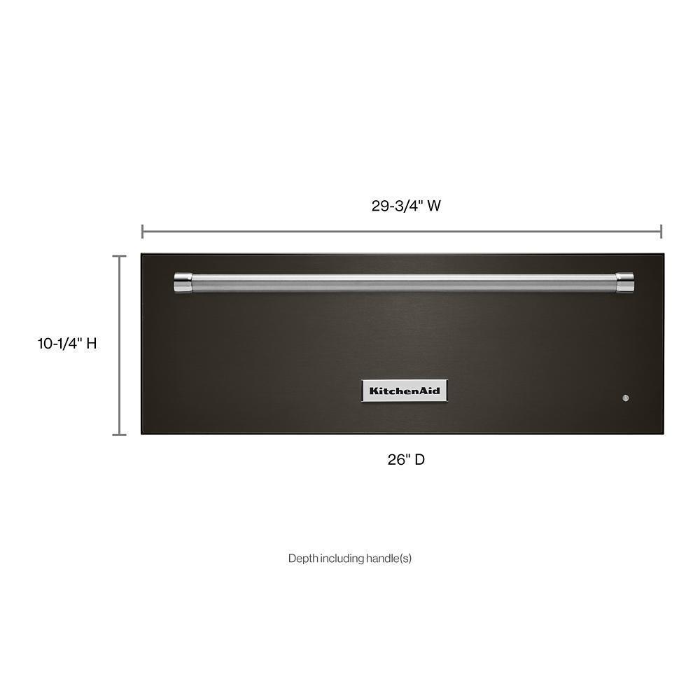 Kitchenaid KOWT100EBS 30'' Slow Cook Warming Drawer with PrintShield™ Finish