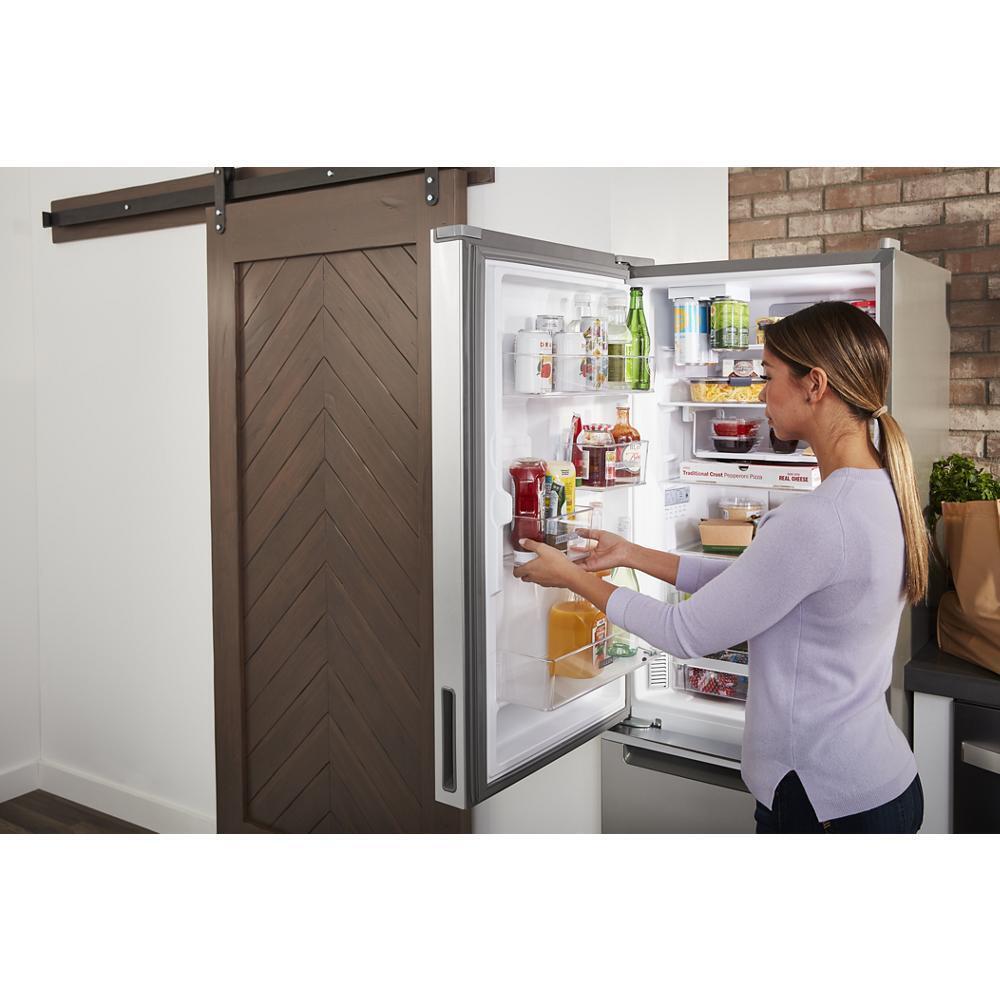 Whirlpool WRB543CMJZ 24-inch Wide Garage-Ready Bottom-Freezer Refrigerator - 12.9 cu. ft.