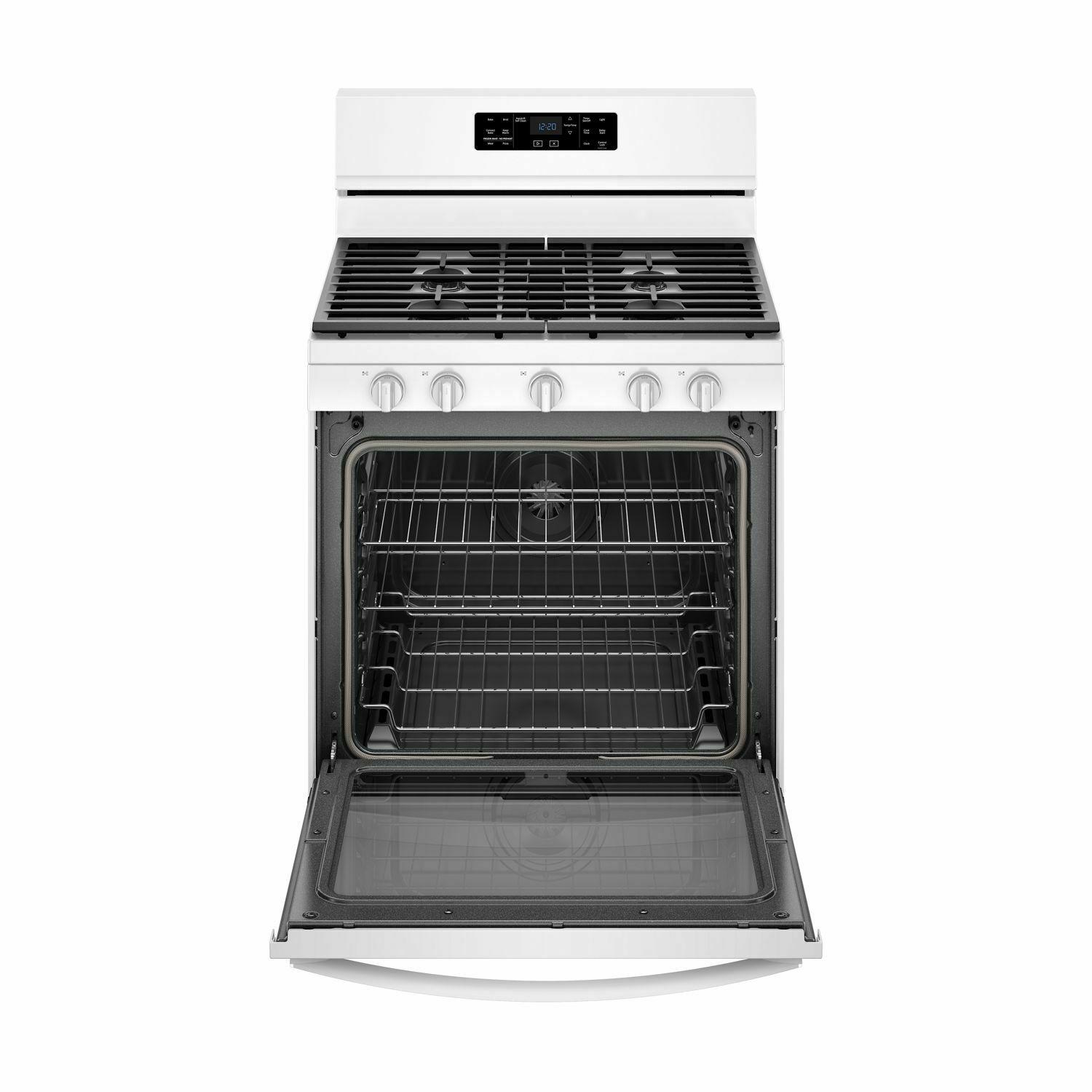 Whirlpool WFG775H0HW 5.8 cu. ft. Freestanding Gas Range with Frozen Bake™ Technology