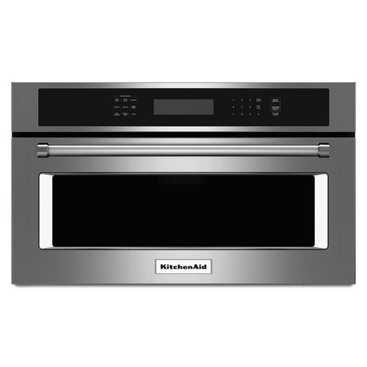 Kitchenaid KMBP107ESS 27" Built In Microwave Oven with Convection Cooking